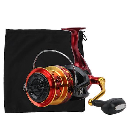 Metallfiske Spinning Reel 4.1:1 Gear Ratio Høyhastighets Utstyr Spole Fiske ReelCS10000