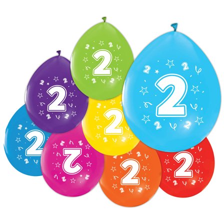 2-års Balloner Mix