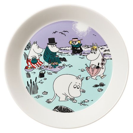 MOOMIN-ARABIA Asjett Mummi 19cm Stranddag