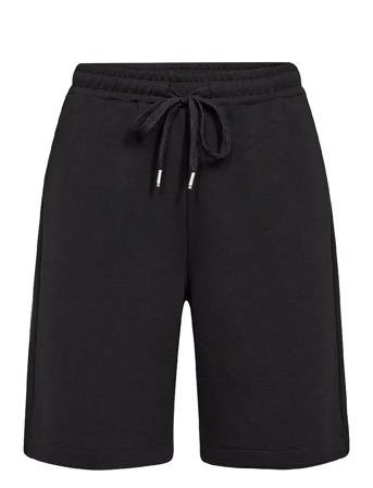 Sc-Banu Bottoms Shorts Casual Shorts Black Soyaconcept