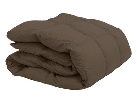 Norsk Dun Out&About Dunpledd Brun 130x170cm