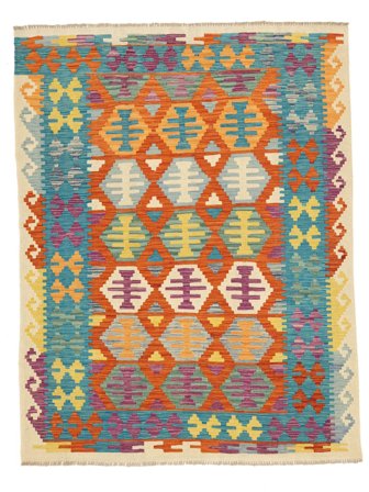 Kilim Afghan Old Style Rug Oriental (Wool, Afghanistan)
