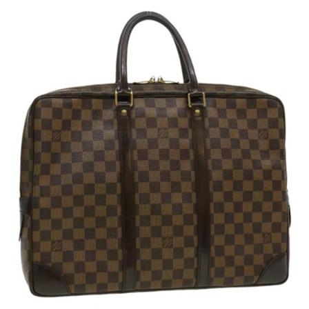 Louis Vuitton Vintage, Pre-owned Canvas louis-vuitton-bags Bruin, Dames, Maat:ONE Size