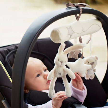 Barnvagn Hängande Leksaker Plysch Blidka docksäng Tillbehör