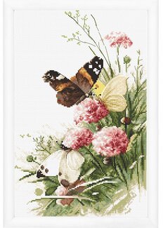 Stickpackung Bild Schmetterlingswiese