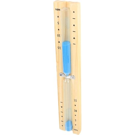 Langtidsholdbar Træ Sauna Timer Glasrør 15-minutters Timer til Saunaudstyr