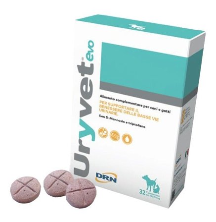 Uryvet Evo 1500mg Mangime Complementare Per Cani e Gatti 32