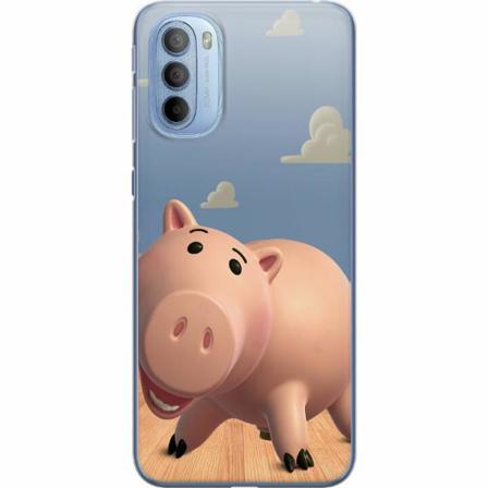 Motorola Moto G31 Genomskinligt Skal Toy Story - Bear