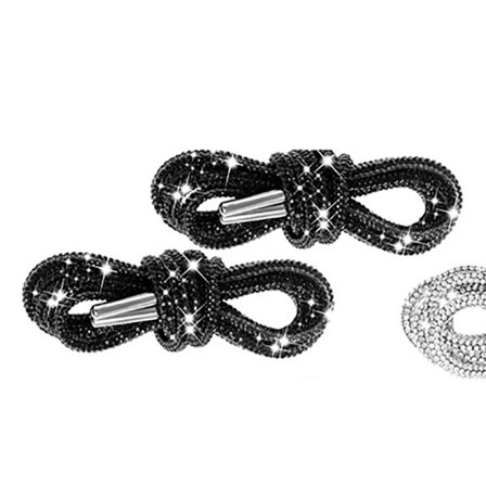 2 kpl timanttikiviä kengännauhat kevyt 4mm halkaisija 120cm pituus musta kengännauhat saappaat tenniskengät