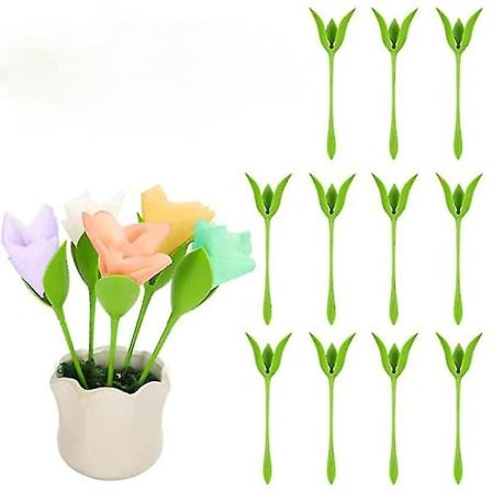 Rullblomservetthållare Bloom Servetthållare för bordsdekoration(6 st)