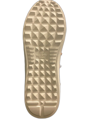 Valentino Rockstud sneakers vit/rosa