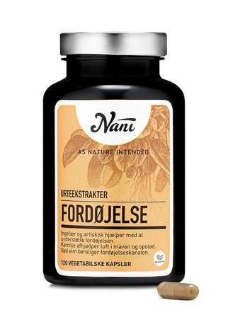 Nani Kurpakke Fordøjelse 120 kaps, Helse & Madvarer, Kosttilskud, Fordøjelse & Fibre