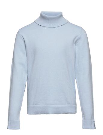 Bella3 Pullover Striktrøje Blå Mango