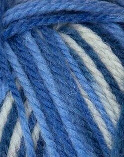 Garn Viking Sportsragg Multi blå - Viking of Norway