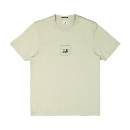 C.p. Company, T-Shirts Beige, Heren, Maat:S