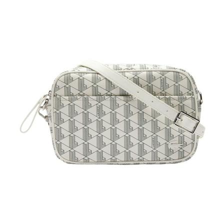 Lacoste, Cross Body Bags Wit, Dames, Maat:ONE Size