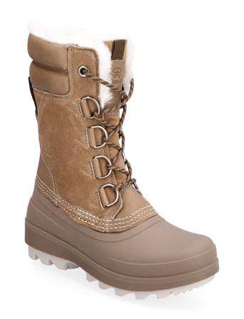 Lauren Shoes Wintershoes Ankle Boots Laced Boots Brun Kamik*Betinget Tilbud
