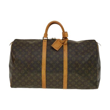 Louis Vuitton Vintage, Pre -owned Keepall 50 Bruin, unisex, Maat:ONE Size