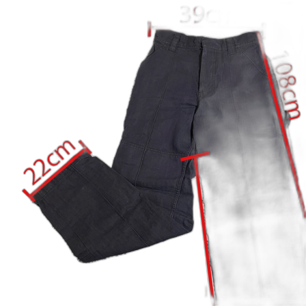 Mörkblåa cargos - acne studios