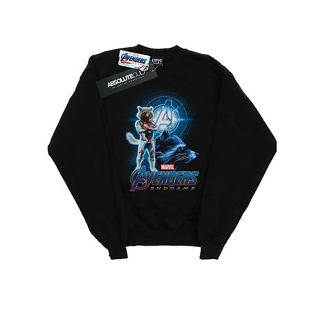 Marvel Boys Avengers Endgame Rocket Team Suit Sweatshirt 7-8 år