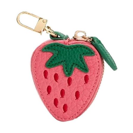 Fruktformad Design Fruktberlock Myntväska Söt Nyckelring Mini Plånbok Present