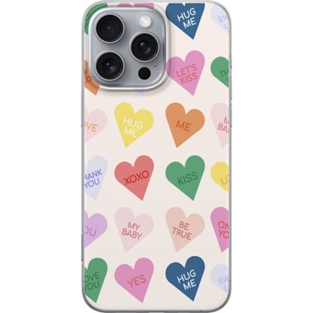 Yhteensopiva Puhelinkuori Apple Apple iPhone 16 Pro Max Karkkisydämet