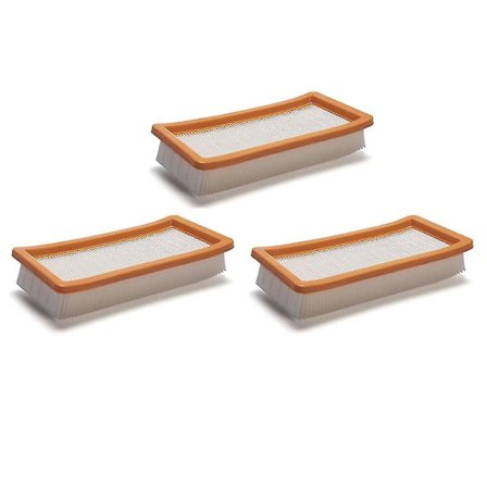 3 kpl/erä Pestävä suodatin Karcher Ds5500,ds6000,ds5600,ds5800 Robot Vacuum Cleaner -osille 6.414-6(oranssi)
