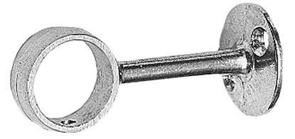 Habo 759Ö Rørholder 25 mm Hvit, 2-pakning, Garderobeinnredning