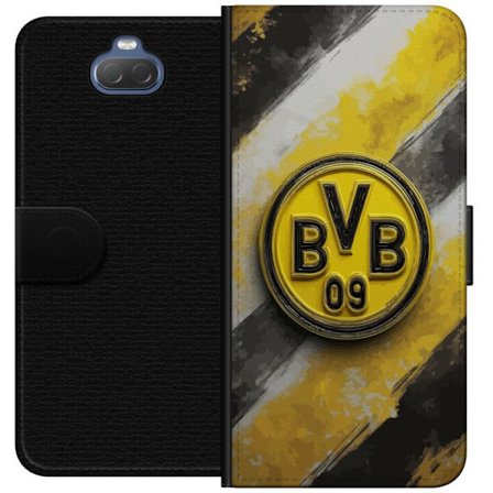 Kompatibel Tegnebogsetui til Sony Sony Xperia 10 Farverigt abstrakt puslespillsmønster, der symboliserer fællesskab, mangfoldighed og kreativitet i