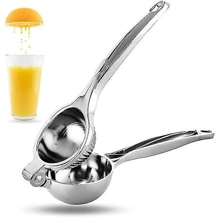 Manuel Citronpresser Citruspresser Rustfrit Stål Håndpres