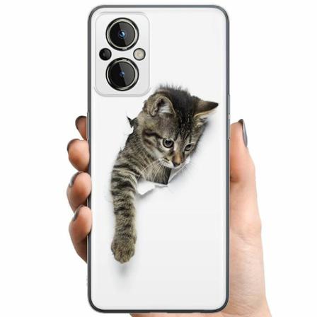 Oneplus Nord N20 5g Tpu Mobilskal Curious Kitten
