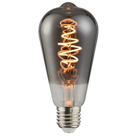 Nordlux DECO SPIRAL LED-lampa E27, 5W, ST64, Belysning