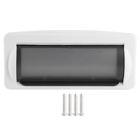 Meriveden veneen yksi DIN DVD-radion suojakotelo vedenpitävä suojus roiskesuoja uppoasennus