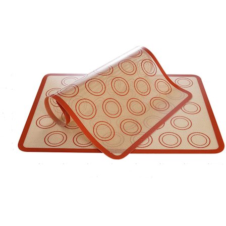 Macaron kaka bakmatta i silikon, non-stick matta stor 420×295mm lämplig för macarons/kakor