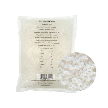 Rawfoodshop Shirataki Ris 200 g