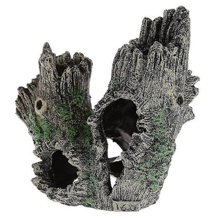 Trehull Gjemmested Hule Akvarium Reptil Habitat Landskapshul