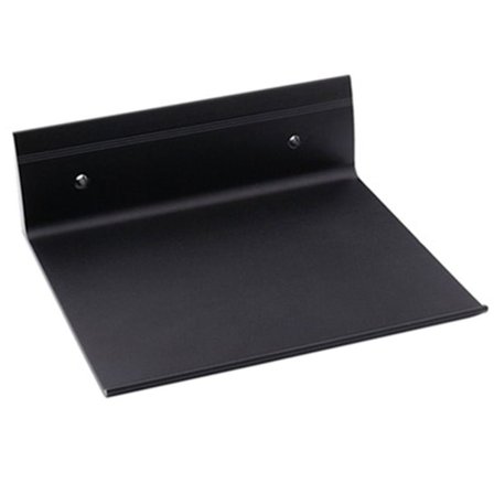 Flydende væghylde, lille højttalermontering til Bluetooth sort