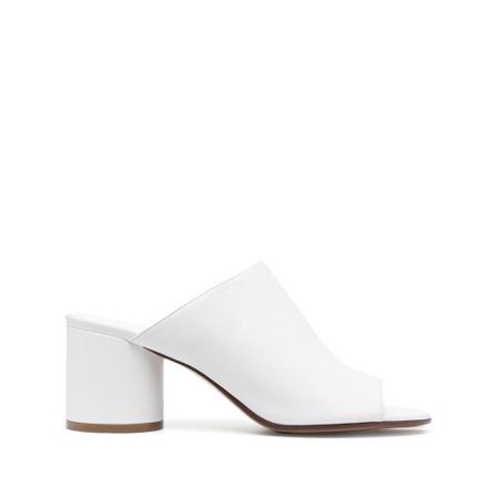Maison Margiela, Sandały Tabi Biały, Kobieta, Rozmiar: 38 1/2 EU
