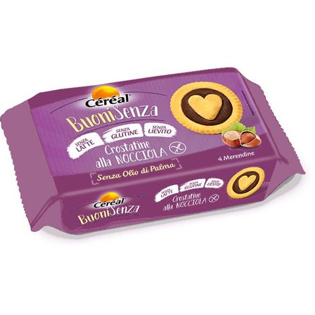 Cereal Buoni Senza Crostatina Nocciola 4 Merendine