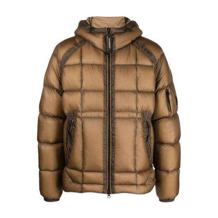 C.p. Company, Down jacket Bruin, Heren, Maat:L