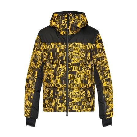 Moncler, Down Jackets Zwart, Heren, Maat:L