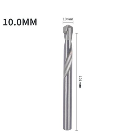 Hårdmetalbor Metalbearbejdningsbit 10MM