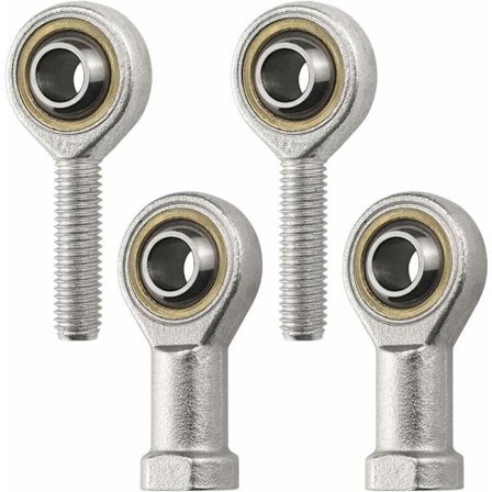 M8 Tappi-pallolaakeri Naaraspää Tappi-pallolaakeri Liitos Uros Suora Kierre Pronssi Vuori Suorituskyky Tappi-pallolaakeri (4KPL)