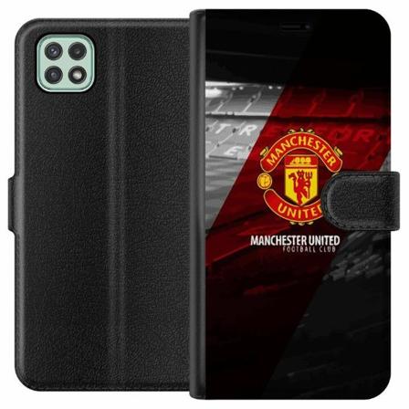 Samsung Galaxy A22 5g Plånboksfodral Manchester United Fc