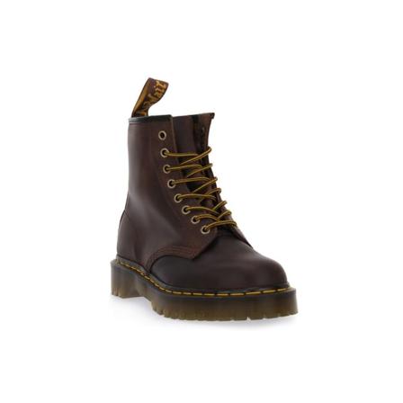 Kengät Dr Martens 1460 Bex Dark Brown Crazy Horse Ruskeat 39