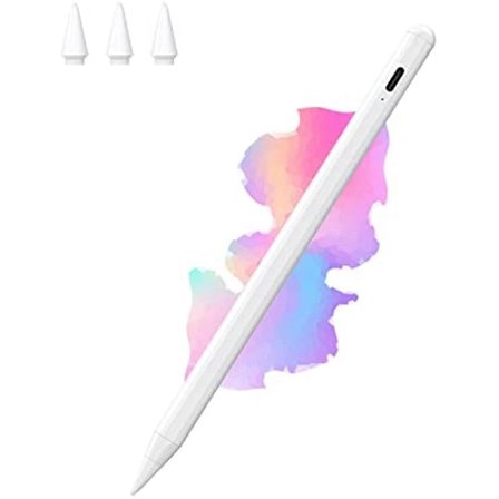 Stylus Penn Kompatibel med Apple iPad (2018 og senere) JAMJAKE iPad Penn med Hurtiglading og Tilt-Deteksjon for iPad Pro (11129 ) iPad 6-10. Gen