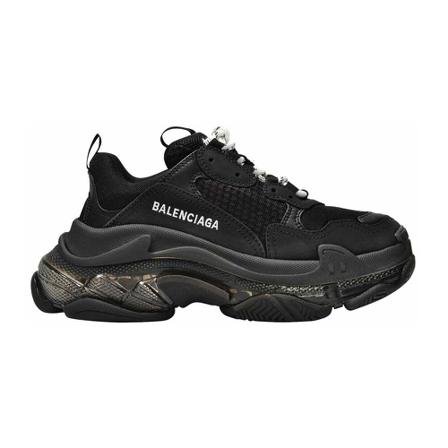Balenciaga Triple S Clearsole Sneakers Sort, Dame, Størrelse: 38 EU