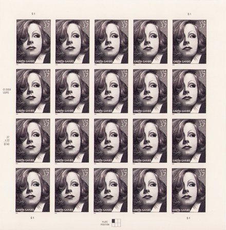 USA 2005 - Greta Garbo - Postfrisk helark