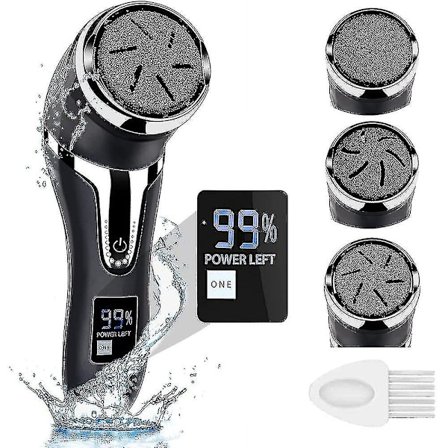 Elektrisk fotfil for fjerning av hard hud, oppladbar fotfil for hard hud