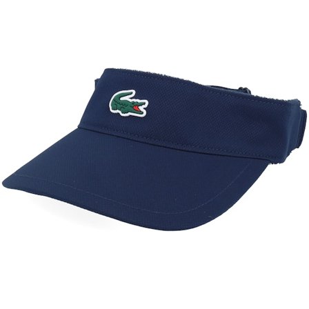 Lacoste - Blå visor Caps - Navy Blue Visor @ Hatstore
